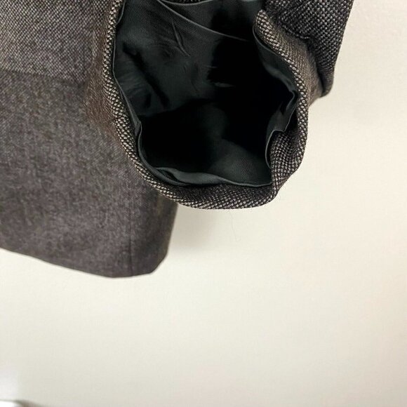 Indochino Men's Blazer Suit Jacket Size 41 Brown Wool Single-Breasted 2 Button - Picture 9 of 16